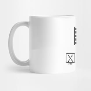 Editor - Eat sleep edit repeat Mug